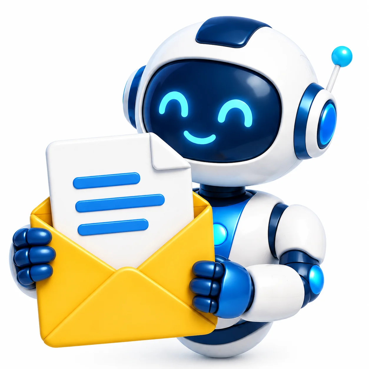 納品書を読み取り表へ入力するAI社員のロボット